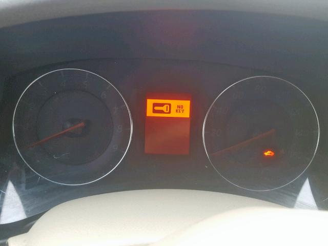 JNKAJ09E38M302255 - 2008 INFINITI EX35 BASE WHITE photo 8