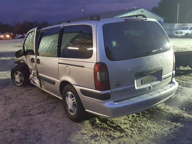 1GNDV23E85D130119 - 2005 CHEVROLET VENTURE LS SILVER photo 3