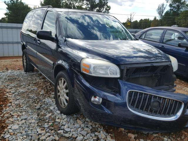 5GADV23LX6D210970 - 2006 BUICK TERRAZA CX BLUE photo 1