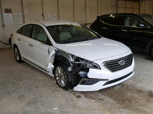 5NPE34AFXFH113330 - 2015 HYUNDAI SONATA SPO WHITE photo 1