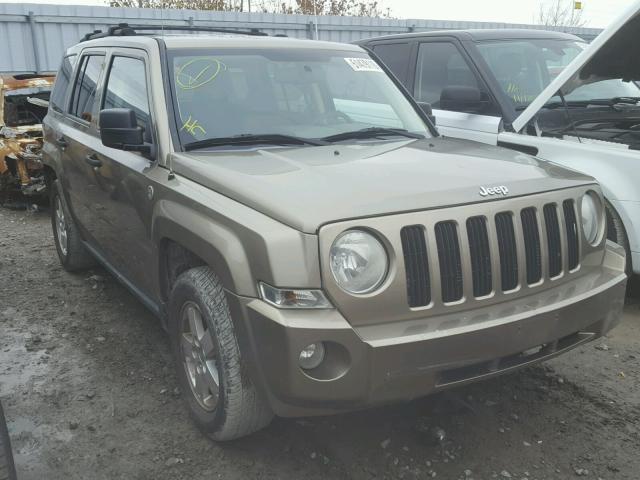 1J8FF28WX7D297710 - 2007 JEEP PATRIOT SP BEIGE photo 1