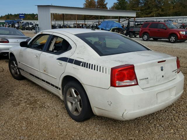 2B3CA3CV9AH185828 - 2010 DODGE CHARGER SX WHITE photo 3