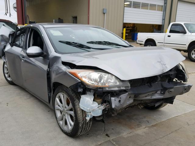 JM1BL1W50B1364280 - 2011 MAZDA 3 S GRAY photo 1