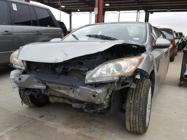 JM1BL1W50B1364280 - 2011 MAZDA 3 S GRAY photo 9