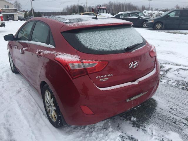 KMHD35LH8EU222501 - 2014 HYUNDAI ELANTRA GT RED photo 3