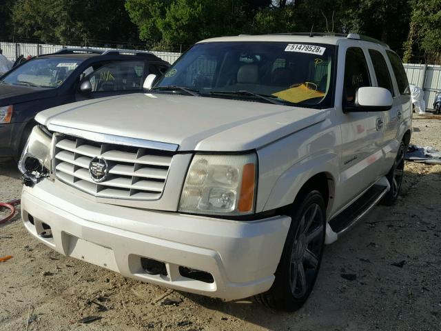 1GYEC63T12R243170 - 2002 CADILLAC ESCALADE L WHITE photo 2