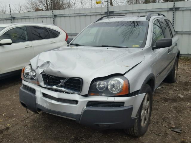 YV1CZ592251218957 - 2005 VOLVO XC90 SILVER photo 2