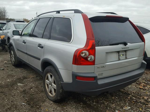 YV1CZ592251218957 - 2005 VOLVO XC90 SILVER photo 3