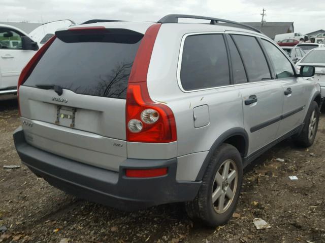 YV1CZ592251218957 - 2005 VOLVO XC90 SILVER photo 4