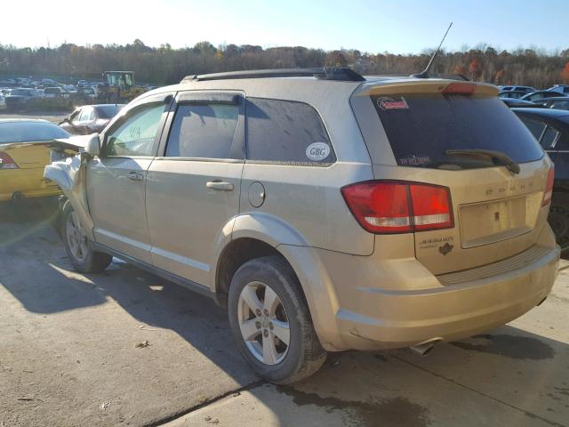 3D4PH1FG3BT522793 - 2011 DODGE JOURNEY MA GOLD photo 3