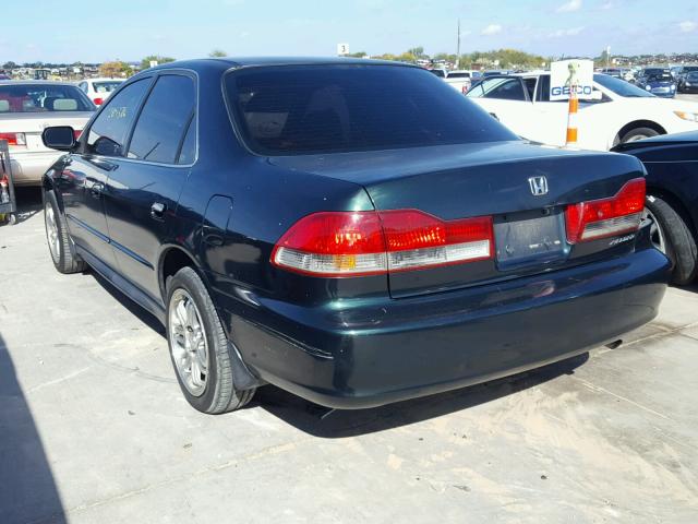 1HGCF86691A032187 - 2001 HONDA ACCORD VAL GREEN photo 3