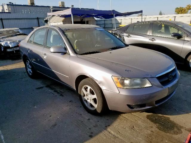 KMHET46C76A090090 - 2006 HYUNDAI SONATA GL GRAY photo 1