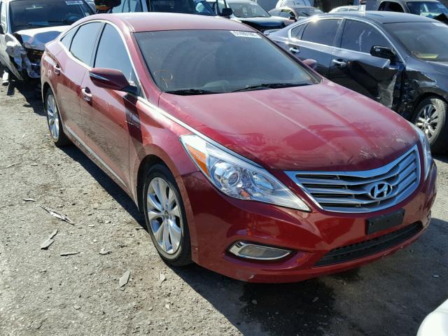 KMHFG4JGXDA231234 - 2013 HYUNDAI AZERA RED photo 1