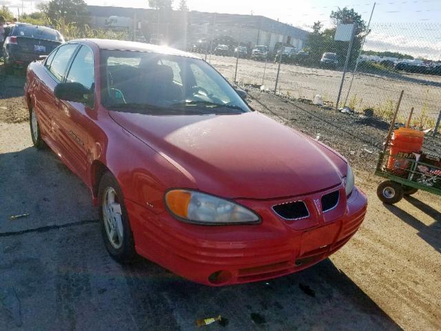 1G2NF52EXYC519694 - 2000 PONTIAC GRAND AM S RED photo 1