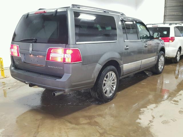 5LMJJ3J56AEJ07936 - 2010 LINCOLN NAVIGATOR 灰色 照片 4