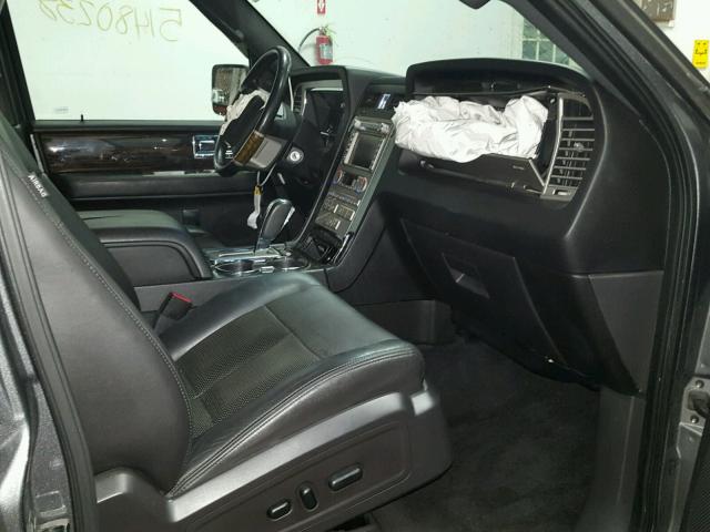 5LMJJ3J56AEJ07936 - 2010 LINCOLN NAVIGATOR 灰色 照片 5