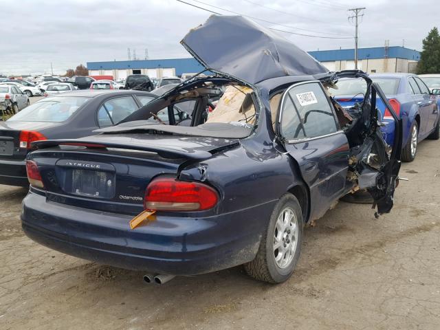 1G3WS52H81F209750 - 2001 OLDSMOBILE INTRIGUE G BLUE photo 4