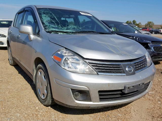 3N1BC13E19L447338 - 2009 NISSAN VERSA S SILVER photo 1