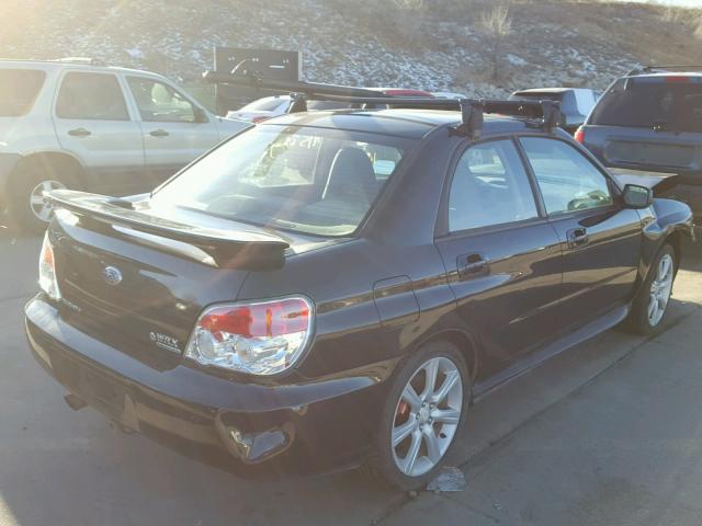 JF1GD74647G516962 - 2007 SUBARU IMPREZA WR BLACK photo 4