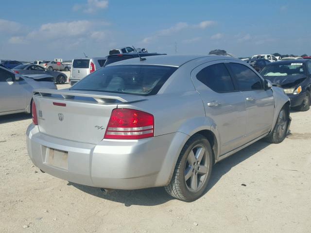 1B3LC76M28N162719 - 2008 DODGE AVENGER R/ SILVER photo 4