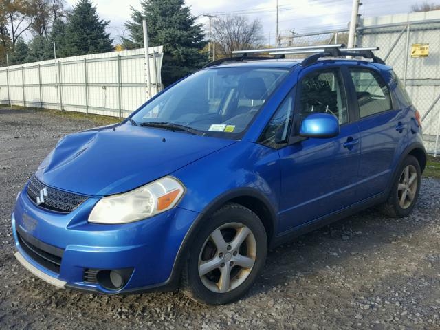 JS2YB413275100357 - 2007 SUZUKI SX4 BLUE photo 2