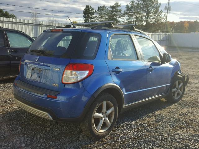 JS2YB413275100357 - 2007 SUZUKI SX4 BLUE photo 4