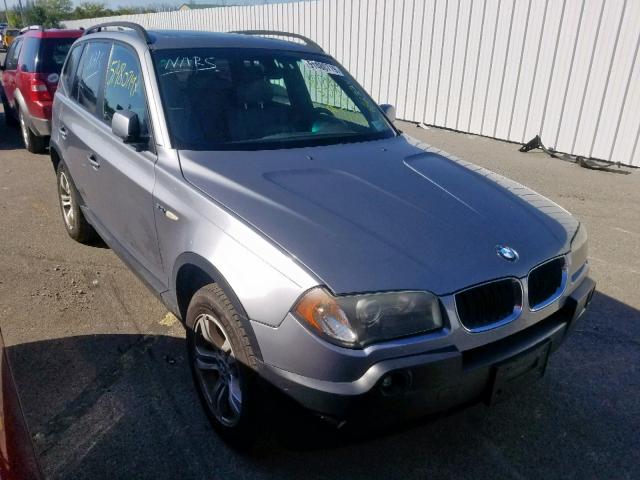 WBXPA93415WD07265 - 2005 BMW X3 3.0I GRAY photo 1