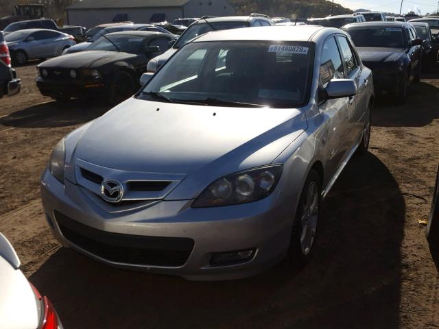 JM1BK143571616021 - 2007 MAZDA 3 HATCHBAC GRAY photo 2