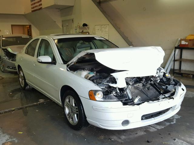 YV1RS592882686625 - 2008 VOLVO S60 2.5T WHITE photo 1