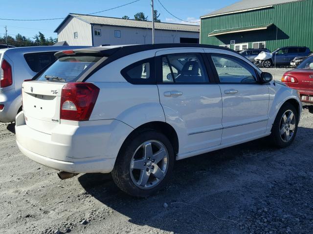 1B3HE78K57D129293 - 2007 DODGE CALIBER R/ WHITE photo 4