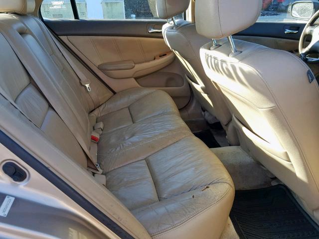 1HGCM56693A135116 - 2003 HONDA ACCORD EX GOLD photo 6