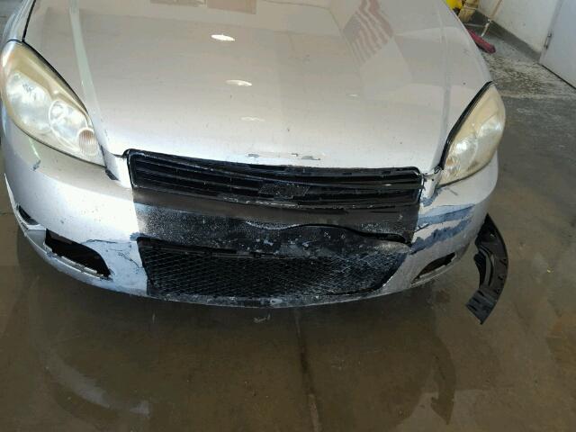2G1WD58C069396254 - 2006 CHEVROLET IMPALA SUP ვერცხლისფერი ფოტო 9