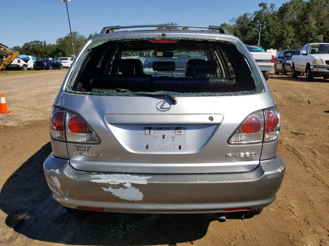 JTJGF10U910089734 - 2001 LEXUS RX 300 CREAM photo 9