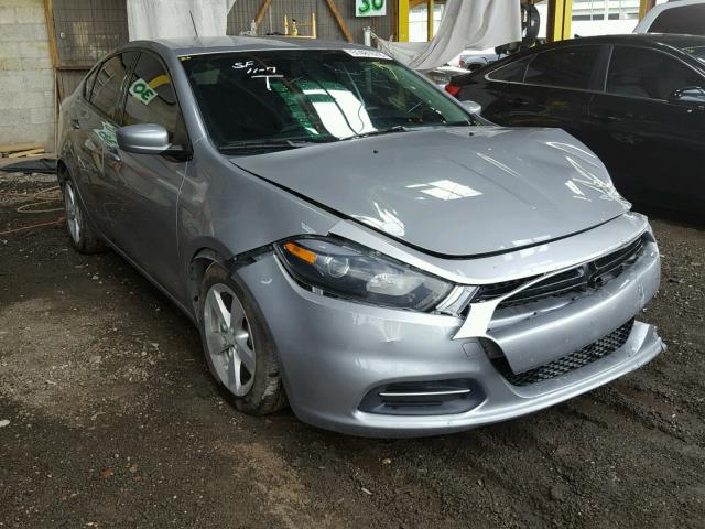 1C3CDFBB8FD286513 - 2015 DODGE DART SXT SILVER photo 1