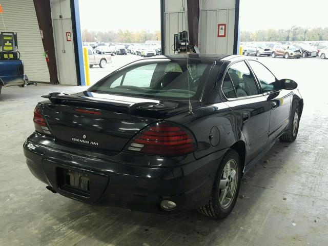 1G2NF52EX4M522504 - 2004 PONTIAC GRAND AM S BLACK photo 4