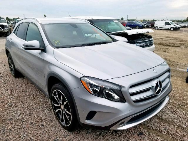 WDCTG4EB9GJ216986 - 2016 MERCEDES-BENZ GLA 250 SILVER photo 1