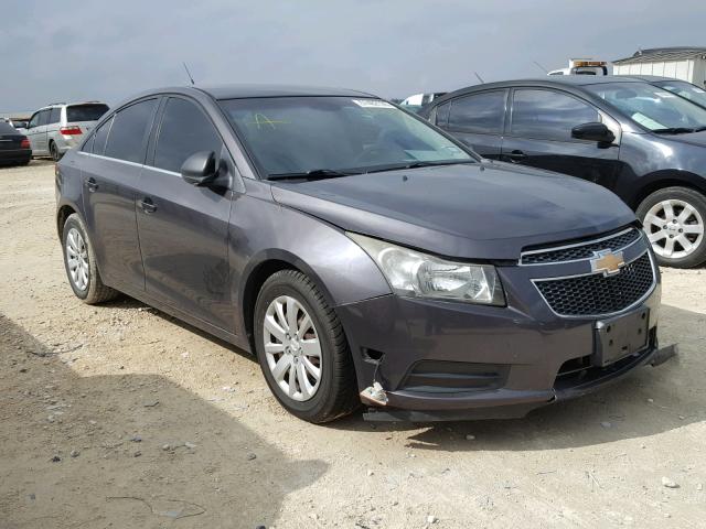 1G1PC5SH0B7120034 - 2011 CHEVROLET CRUZE LS GRAY photo 1