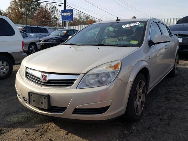 1G8ZS57B99F137383 - 2009 SATURN AURA XE TAN photo 2