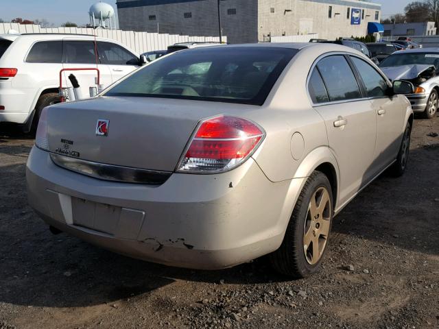 1G8ZS57B99F137383 - 2009 SATURN AURA XE TAN photo 4