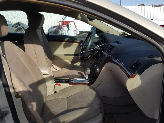 1G8ZS57B99F137383 - 2009 SATURN AURA XE TAN photo 5