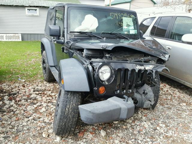 1J4AA2D17AL175209 - 2010 JEEP WRANGLER S BLACK photo 1