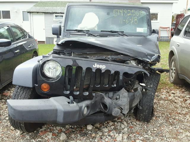 1J4AA2D17AL175209 - 2010 JEEP WRANGLER S BLACK photo 10