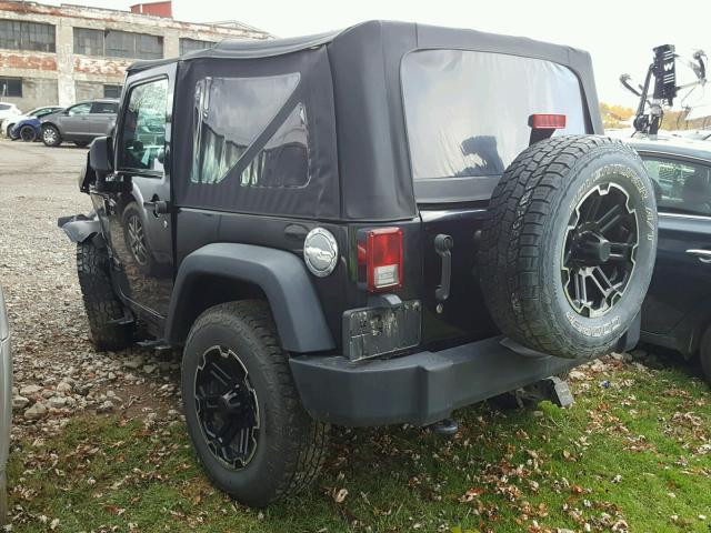 1J4AA2D17AL175209 - 2010 JEEP WRANGLER S BLACK photo 3