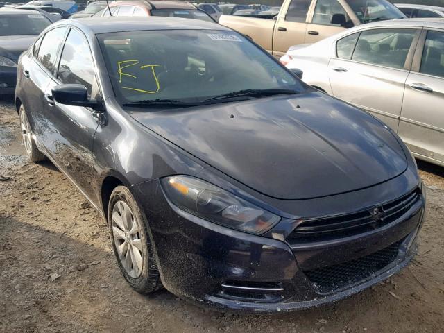 1C3CDFBB0ED902378 - 2014 DODGE DART SXT BLACK photo 1