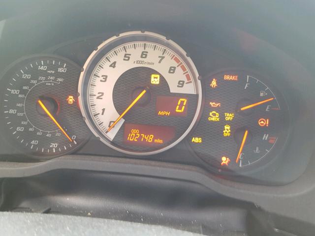 JF1ZNAA1XD1704539 - 2013 TOYOTA SCION FR-S BLACK photo 8