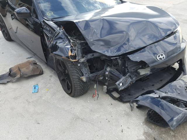 JF1ZNAA1XD1704539 - 2013 TOYOTA SCION FR-S BLACK photo 9