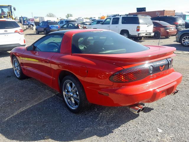 2G2FS22K3X2217649 - 1999 PONTIAC FIREBIRD RED photo 3