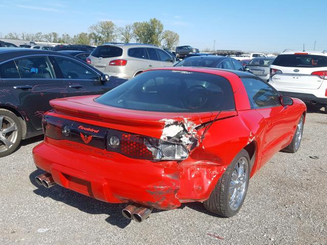 2G2FS22K3X2217649 - 1999 PONTIAC FIREBIRD RED photo 4