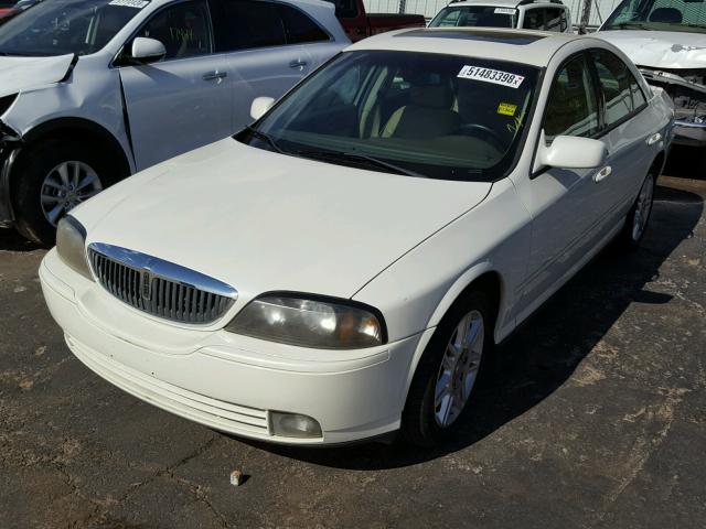 1LNHM87A65Y665199 - 2005 LINCOLN LS WHITE photo 2