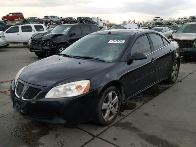 1G2ZH528X54173836 - 2005 PONTIAC G6 GT BLACK photo 2